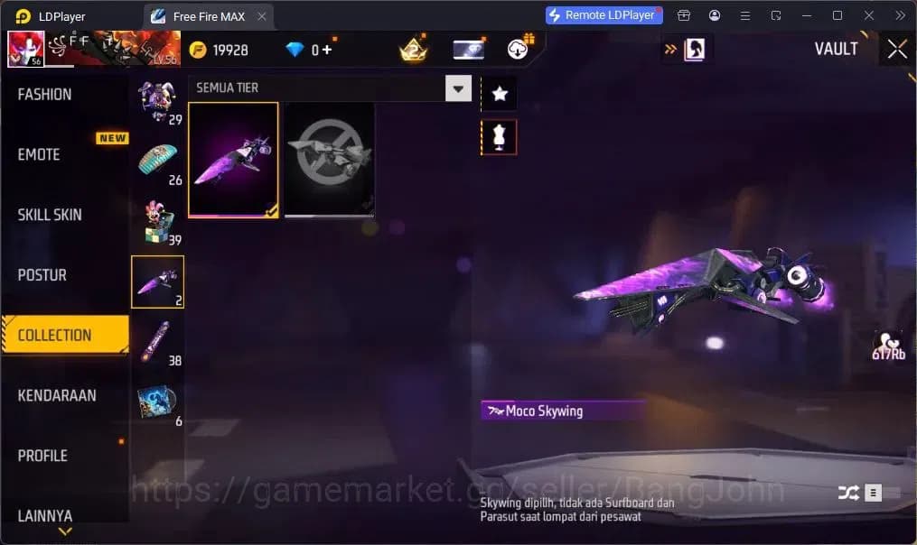 Free Fire Accounts Indonesia | UMP BOOYAH DAY LV.4 | BackPack HEARTRO image 7