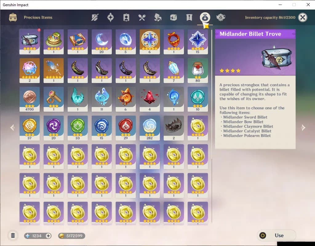 Genshin Impact Accounts ASIA|AR58|Prime Team Flins|9Limited+3(*5Wep)|Chasc image 11