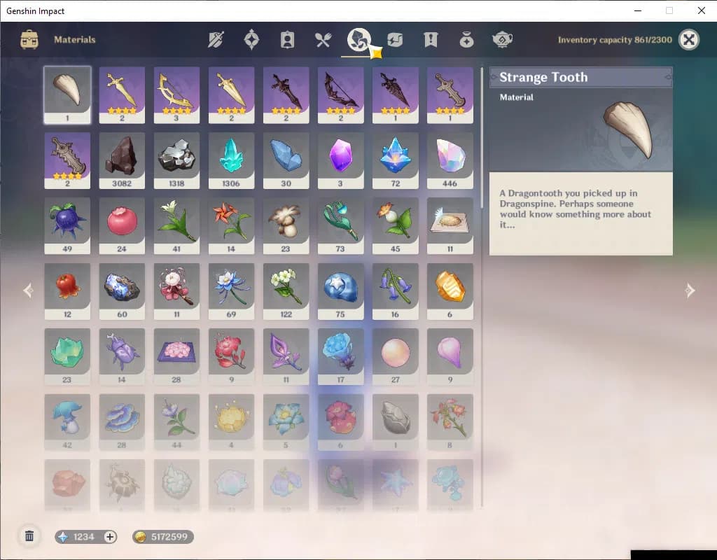 Genshin Impact Accounts ASIA|AR58|Prime Team Flins|9Limited+3(*5Wep)|Chasc image 9