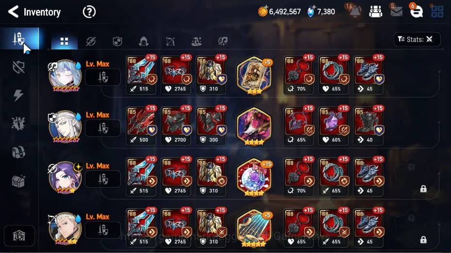 Epic Seven Accounts GLOBAL Unverif|NewEra|5 ML(Salome,LOT Scales,NM Lu image 10