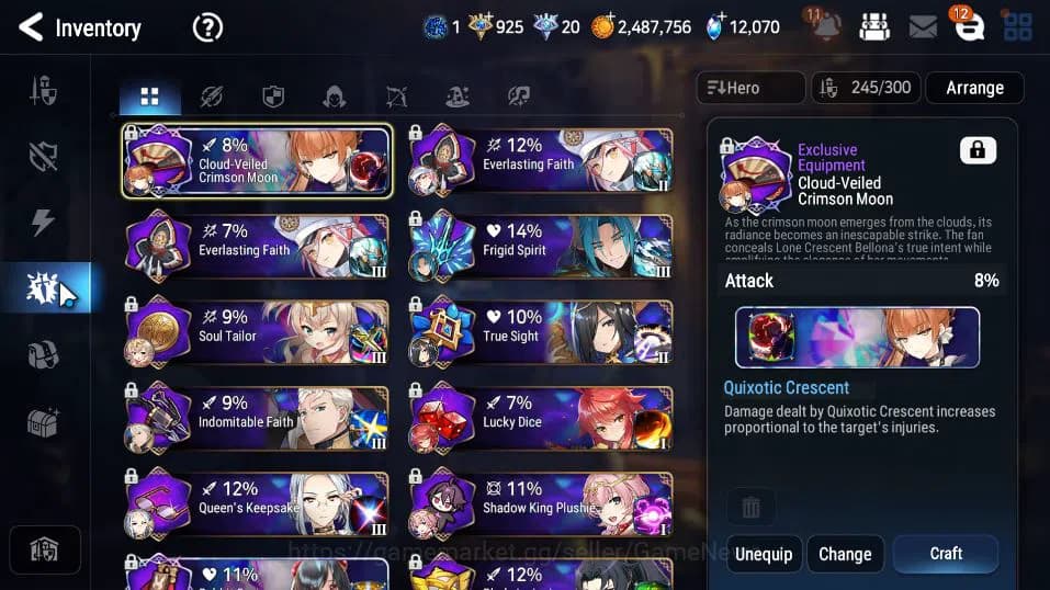 Epic Seven Accounts GLOBAL UNVERIF|New Era|13 ML(Salome,RO Light,etc)+ image 14