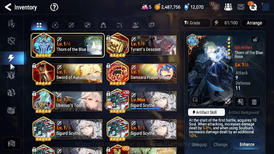 Epic Seven Accounts GLOBAL UNVERIF|New Era|13 ML(Salome,RO Light,etc)+ image 15