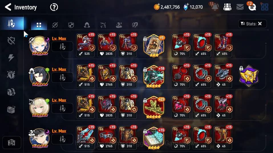 Epic Seven Accounts GLOBAL UNVERIF|New Era|13 ML(Salome,RO Light,etc)+ image 17