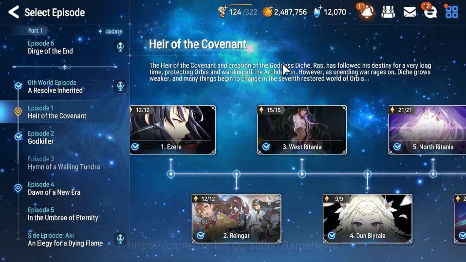 Epic Seven Accounts GLOBAL UNVERIF|New Era|13 ML(Salome,RO Light,etc)+ image 18