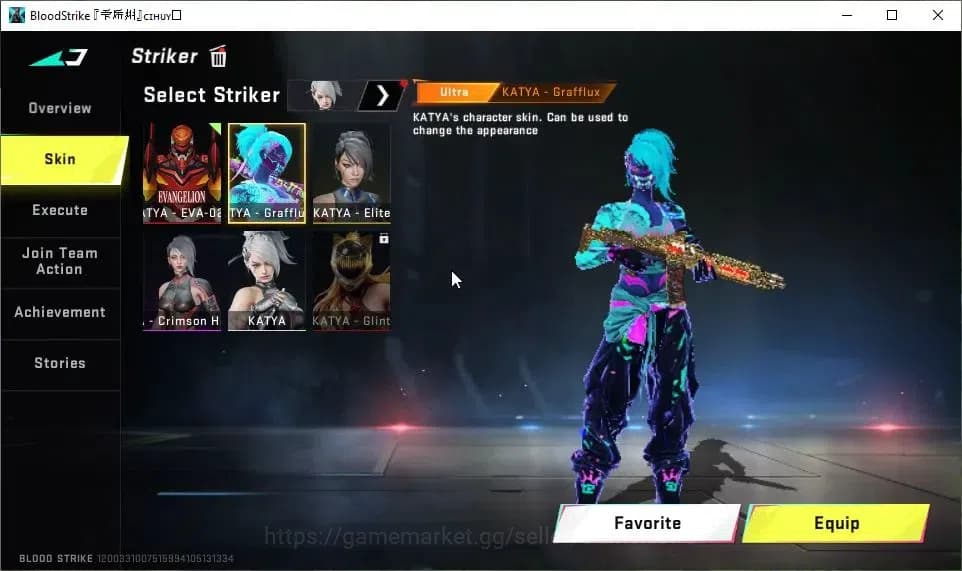Blood Strike Accounts ASIA|ETERNAL Zero-Oda|ULTRA Melee Scythe|2 Collab image 10