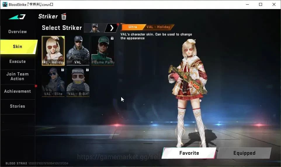 Blood Strike Accounts ASIA|ETERNAL Zero-Oda|ULTRA Melee Scythe|2 Collab image 13