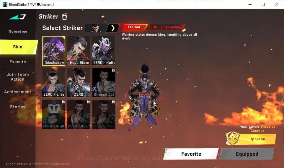 Blood Strike Accounts ASIA|ETERNAL Zero-Oda|ULTRA Melee Scythe|2 Collab image 18
