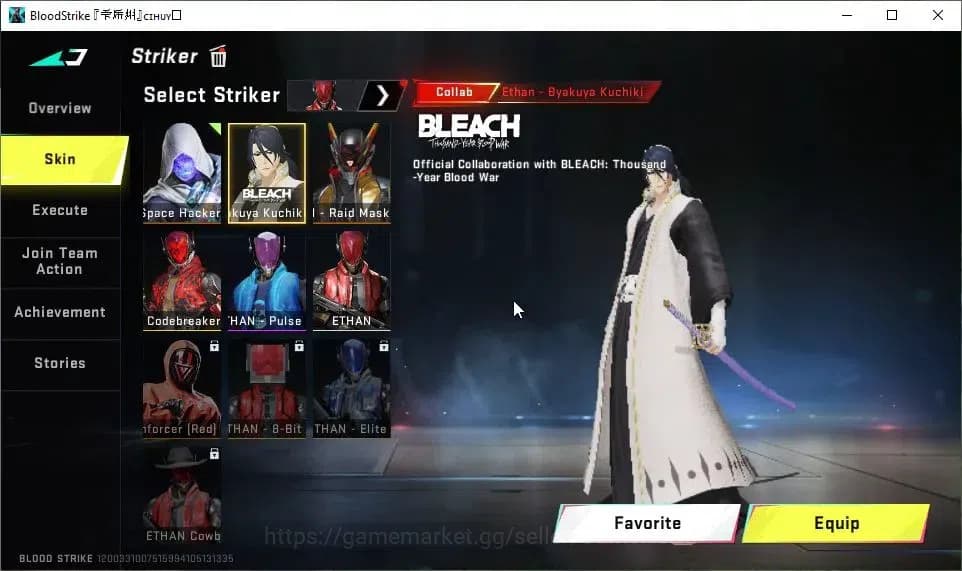 Blood Strike Accounts ASIA|ETERNAL Zero-Oda|ULTRA Melee Scythe|2 Collab image 20