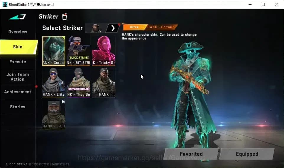 Blood Strike Accounts ASIA|ETERNAL Zero-Oda|ULTRA Melee Scythe|2 Collab image 3