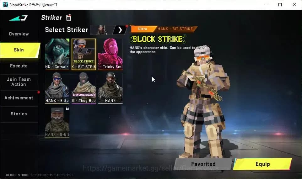 Blood Strike Accounts ASIA|ETERNAL Zero-Oda|ULTRA Melee Scythe|2 Collab image 4