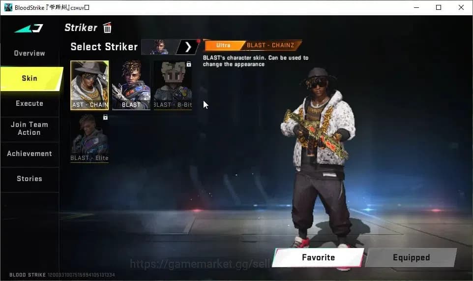 Blood Strike Accounts ASIA|ETERNAL Zero-Oda|ULTRA Melee Scythe|2 Collab image 6