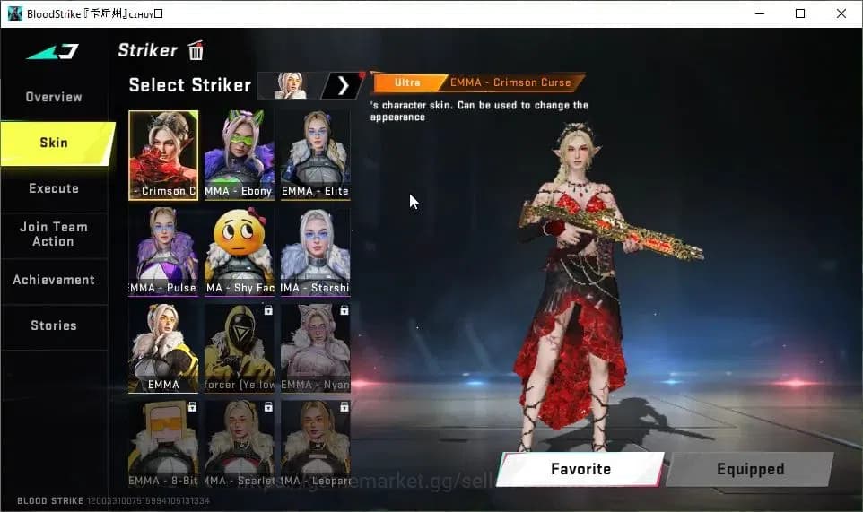 Blood Strike Accounts ASIA|ETERNAL Zero-Oda|ULTRA Melee Scythe|2 Collab image 7