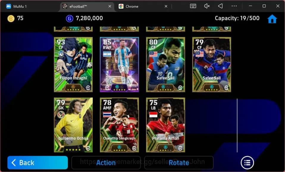 eFootball Accounts Android|PW 3122 | Epic Baresi, Kahn, O'Shea, Rijka image 1
