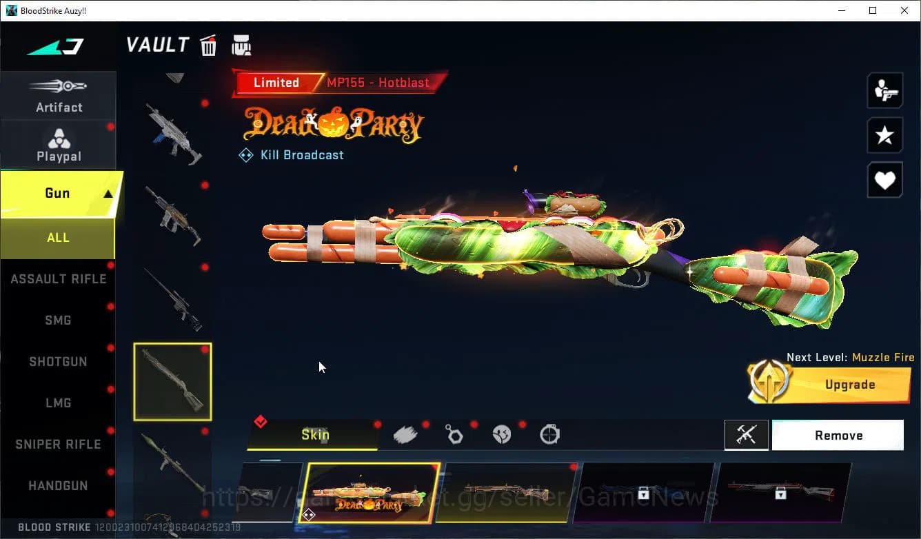 Blood Strike Accounts ASIA|ETERNAL Lv2 UZI-StarChaser+MELE TalonKnife,BL image 10