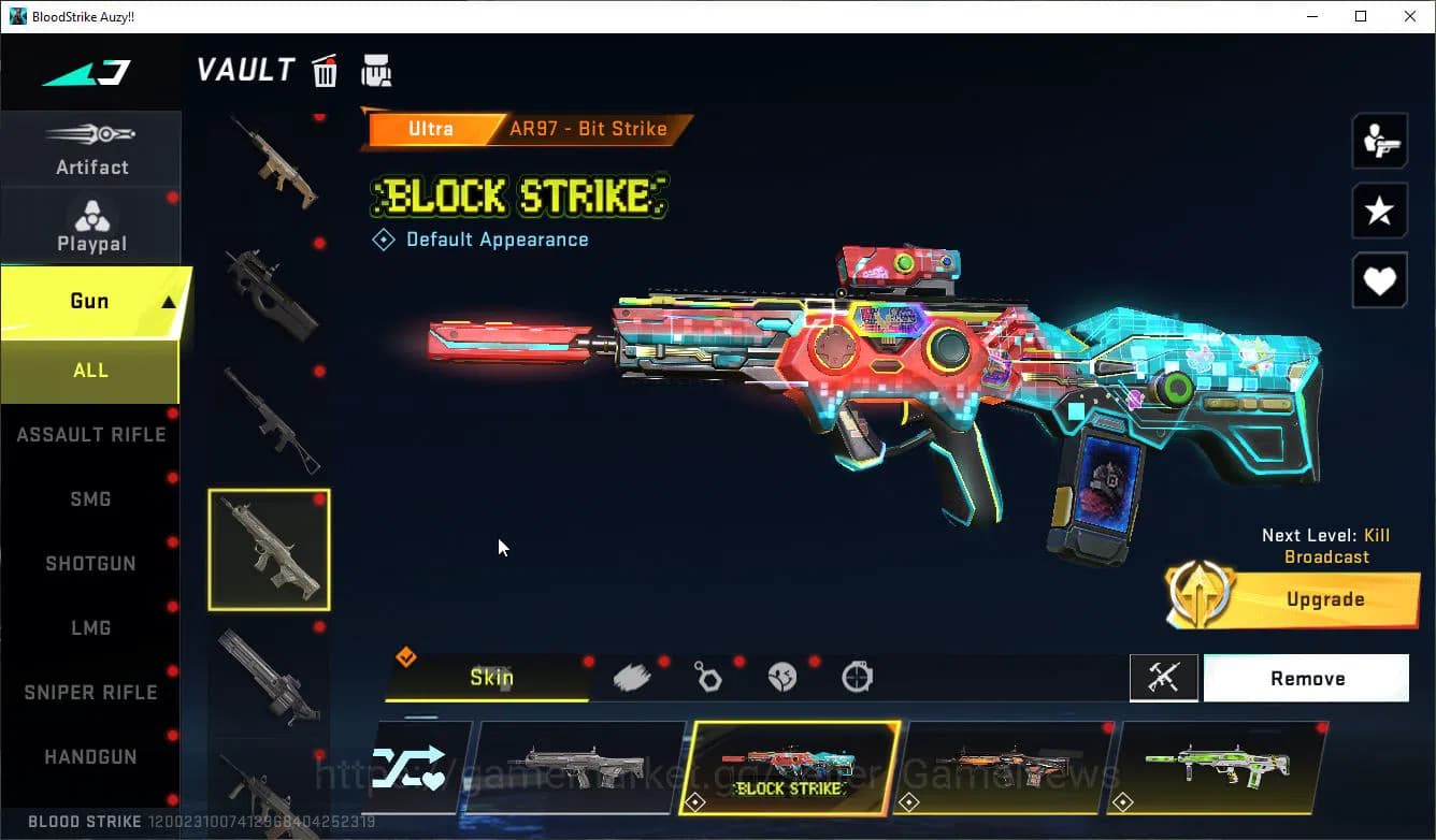 Blood Strike Accounts ASIA|ETERNAL Lv2 UZI-StarChaser+MELE TalonKnife,BL image 12