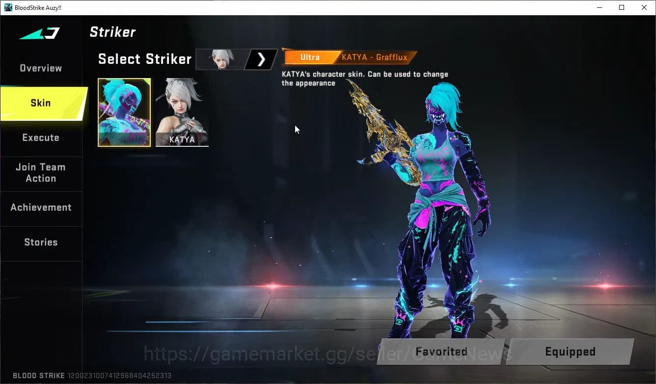 Blood Strike Accounts ASIA|ETERNAL Lv2 UZI-StarChaser+MELE TalonKnife,BL image 2