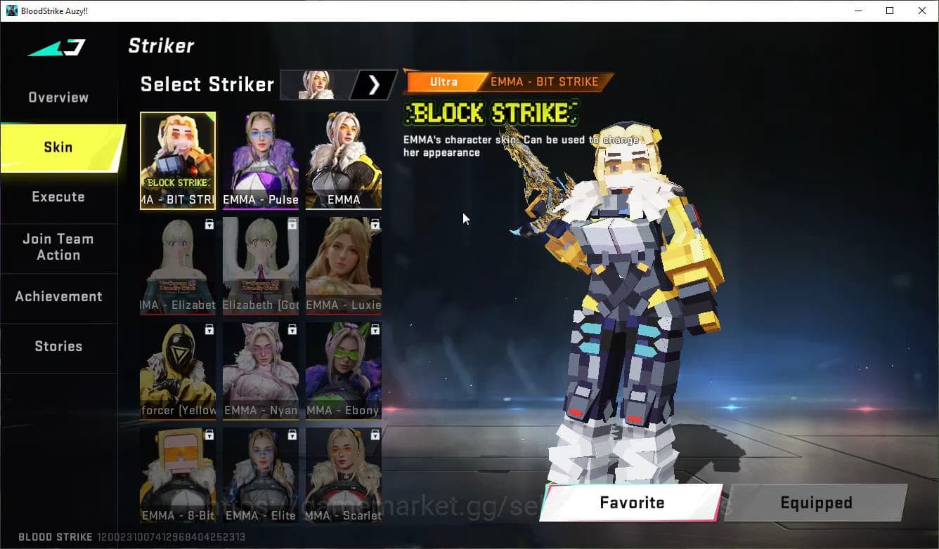 Blood Strike Accounts ASIA|ETERNAL Lv2 UZI-StarChaser+MELE TalonKnife,BL image 3