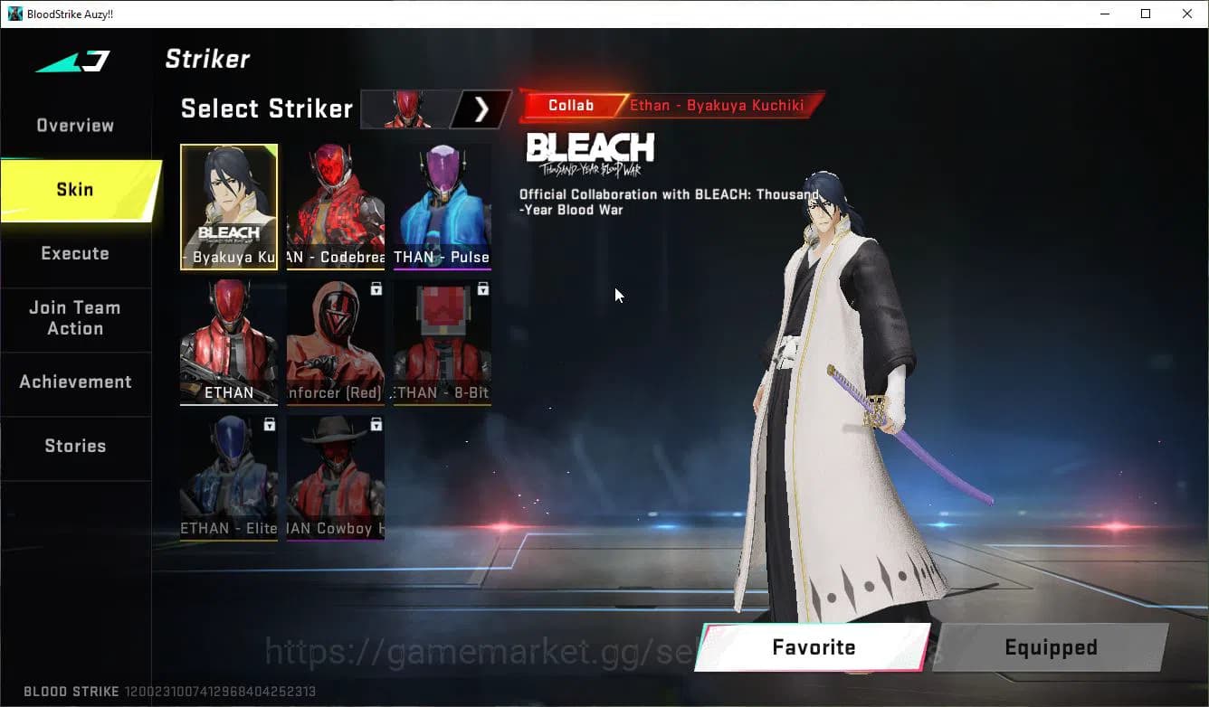 Blood Strike Accounts ASIA|ETERNAL Lv2 UZI-StarChaser+MELE TalonKnife,BL image 4