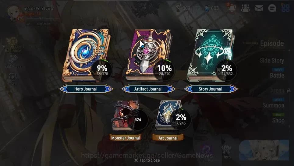 Epic Seven Accounts GLOBAL Unverif|New Era|2 ML(BHwayoung, MChloe) + L image 3