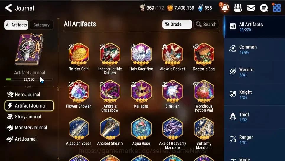 Epic Seven Accounts GLOBAL Unverif|New Era|2 ML(BHwayoung, MChloe) + L image 6