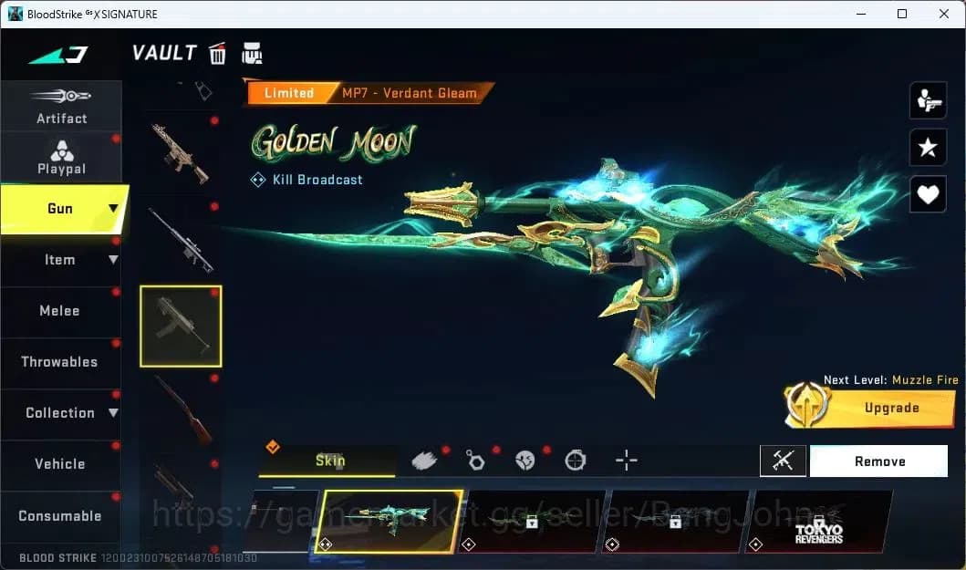 Blood Strike Accounts ASIA | 3 Collab Gun | Eternal Desert Eagle-Scorpio image 10