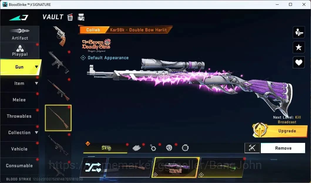 Blood Strike Accounts ASIA | 3 Collab Gun | Eternal Desert Eagle-Scorpio image 16