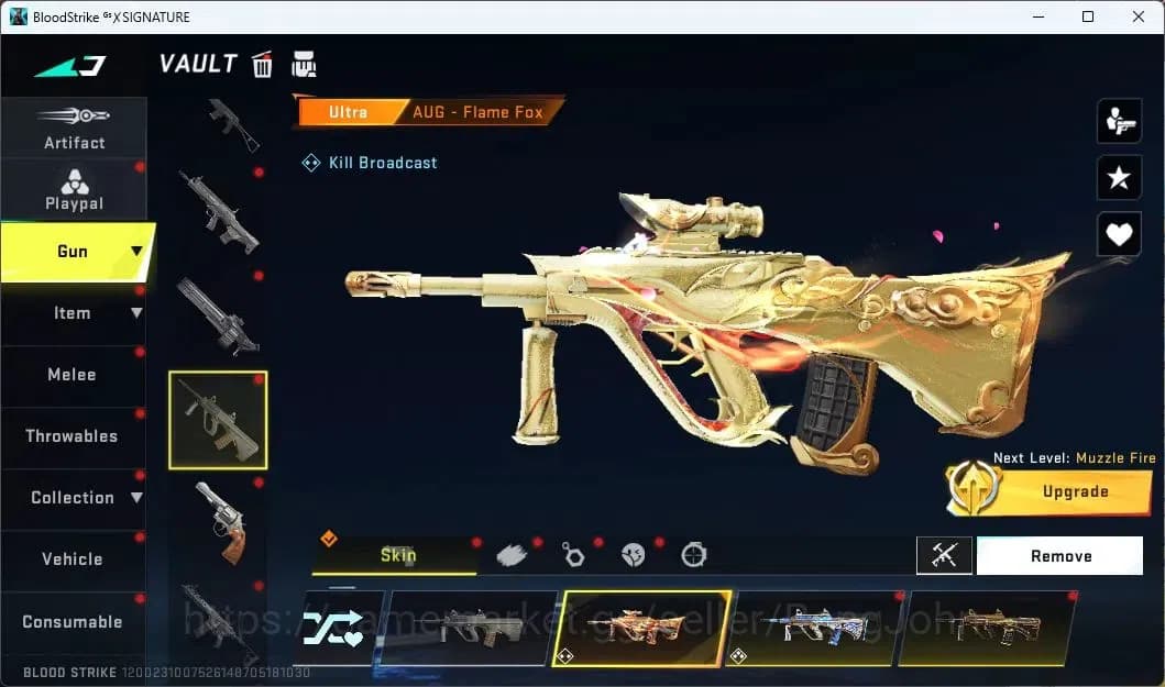 Blood Strike Accounts ASIA | 3 Collab Gun | Eternal Desert Eagle-Scorpio image 18