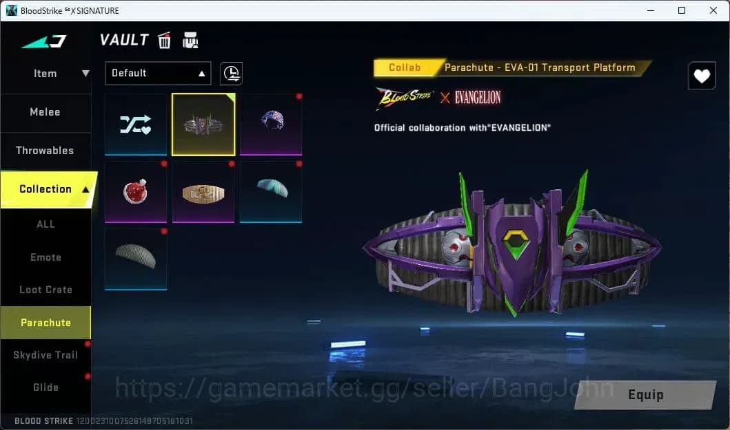 Blood Strike Accounts ASIA | 3 Collab Gun | Eternal Desert Eagle-Scorpio image 3