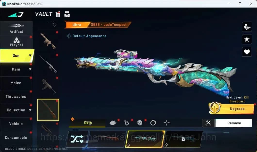 Blood Strike Accounts ASIA | 3 Collab Gun | Eternal Desert Eagle-Scorpio image 9