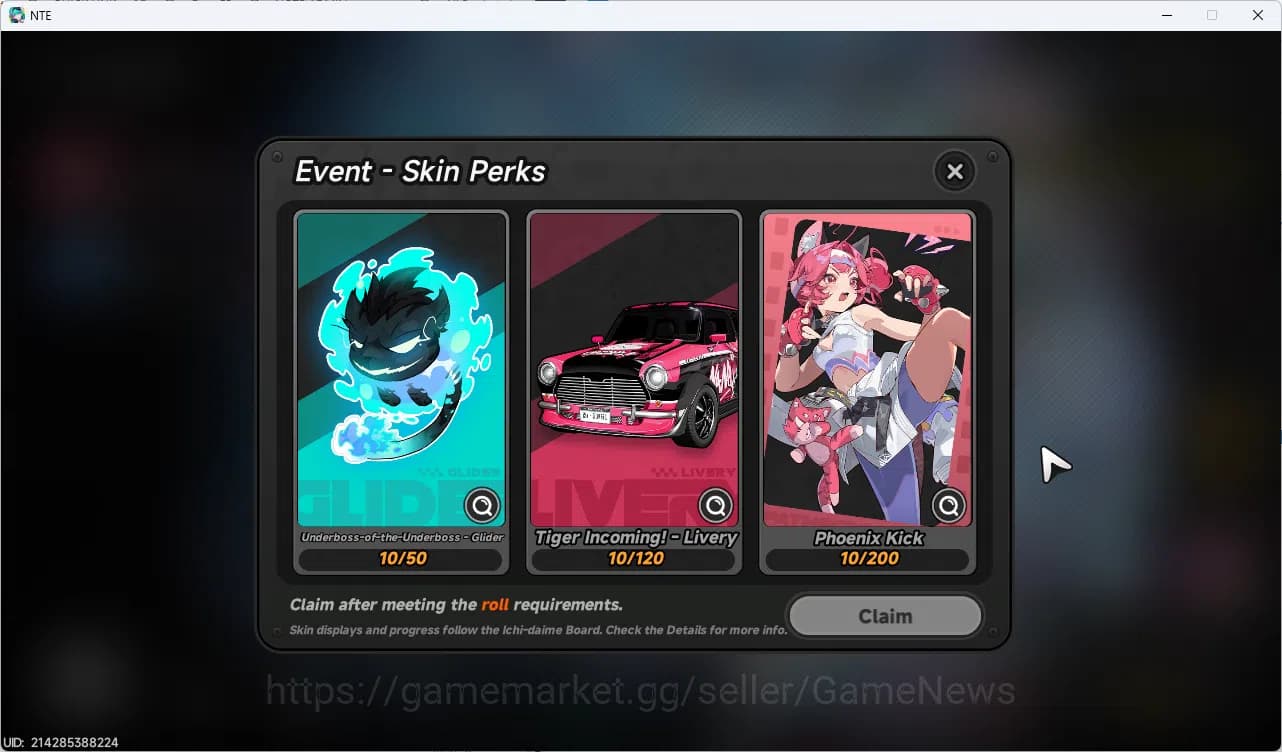 Neverness to Everness Accounts Server NA|HL 3|Fresh Starter 1 SSR Limited Nanally image 10