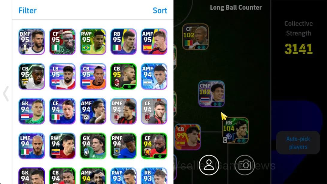 eFootball Accounts Mobile|JavierZanetti,MarcusRashford,JordanHenderso image 3