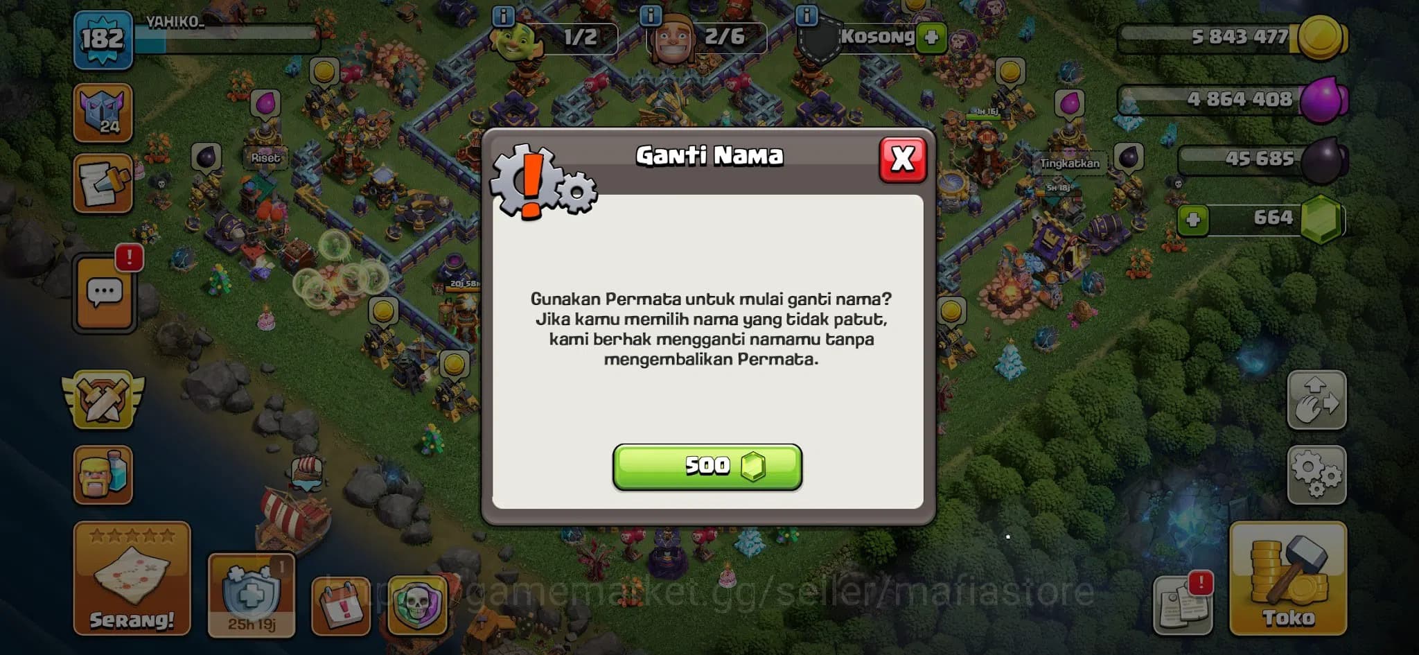 Clash of Clans Accounts HIGH-END TH16 GW66 AQ82 RC40 BK80. Epic Equip: See image 19