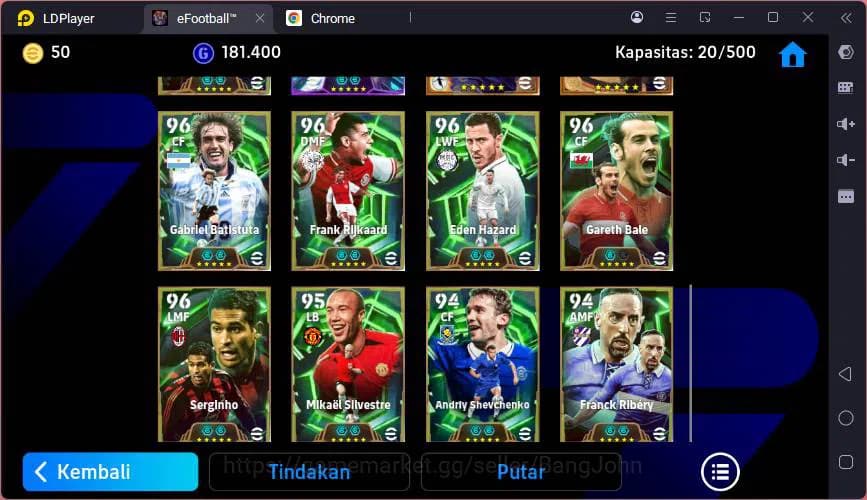 eFootball Accounts ANDROID|PW 3186|Neymar MSN bigtime,Adriano+Roy Mak image 2