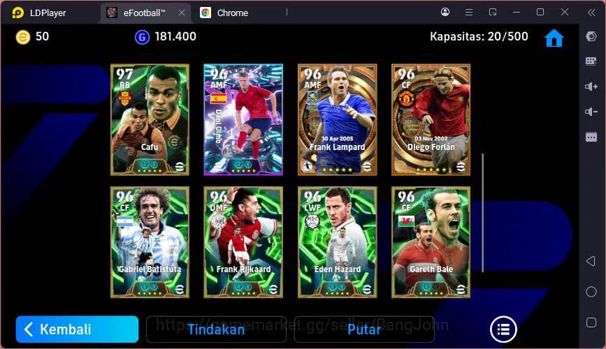 eFootball Accounts ANDROID|PW 3186|Neymar MSN bigtime,Adriano+Roy Mak image 3