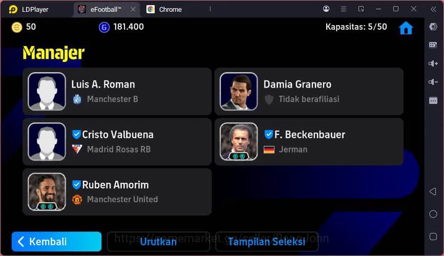 eFootball Accounts ANDROID|PW 3186|Neymar MSN bigtime,Adriano+Roy Mak image 5