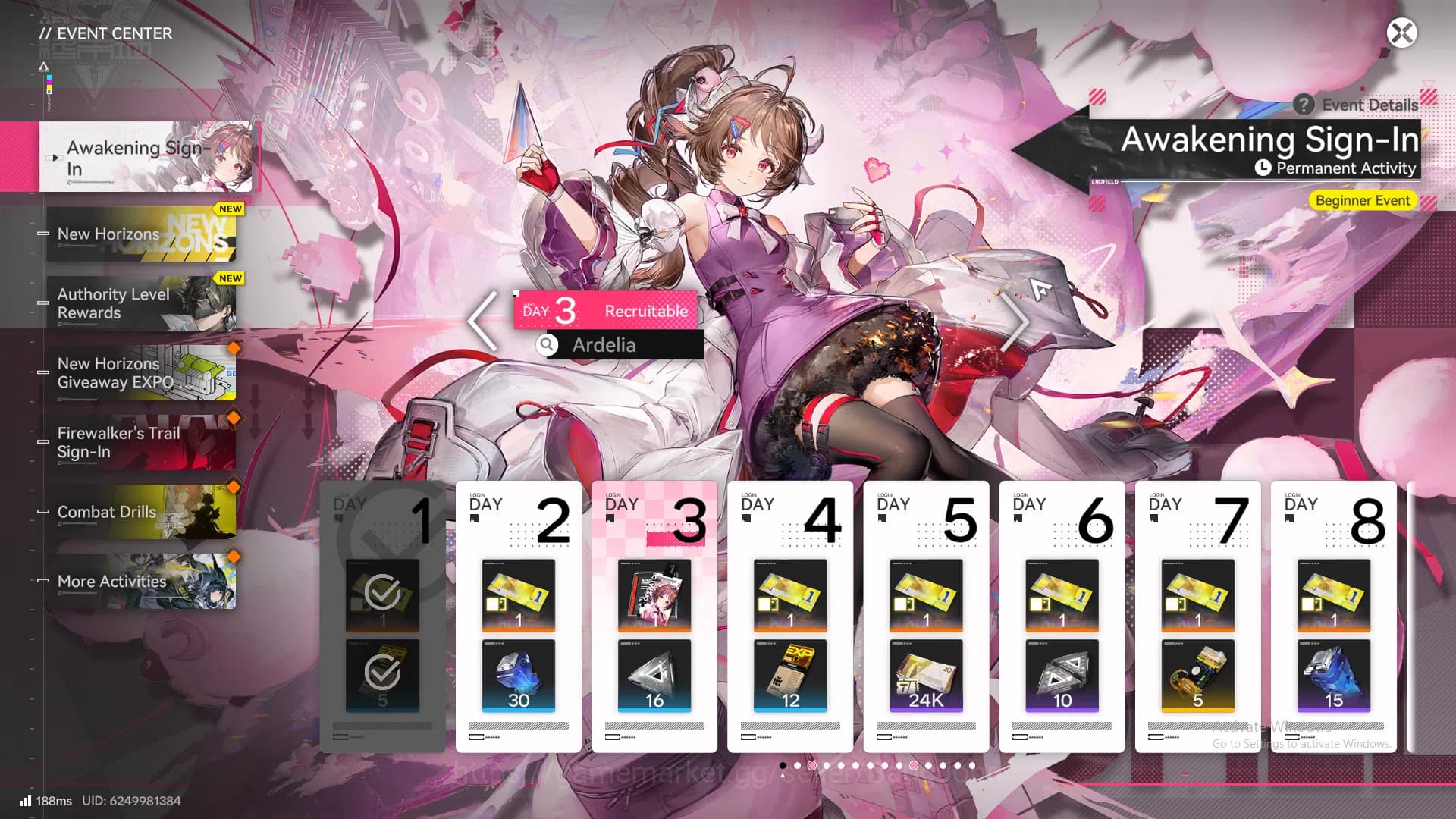 Arknights: Endfield Accounts Starter Fresh | NA/EU | New Horizons On | Day 2 Si image 4