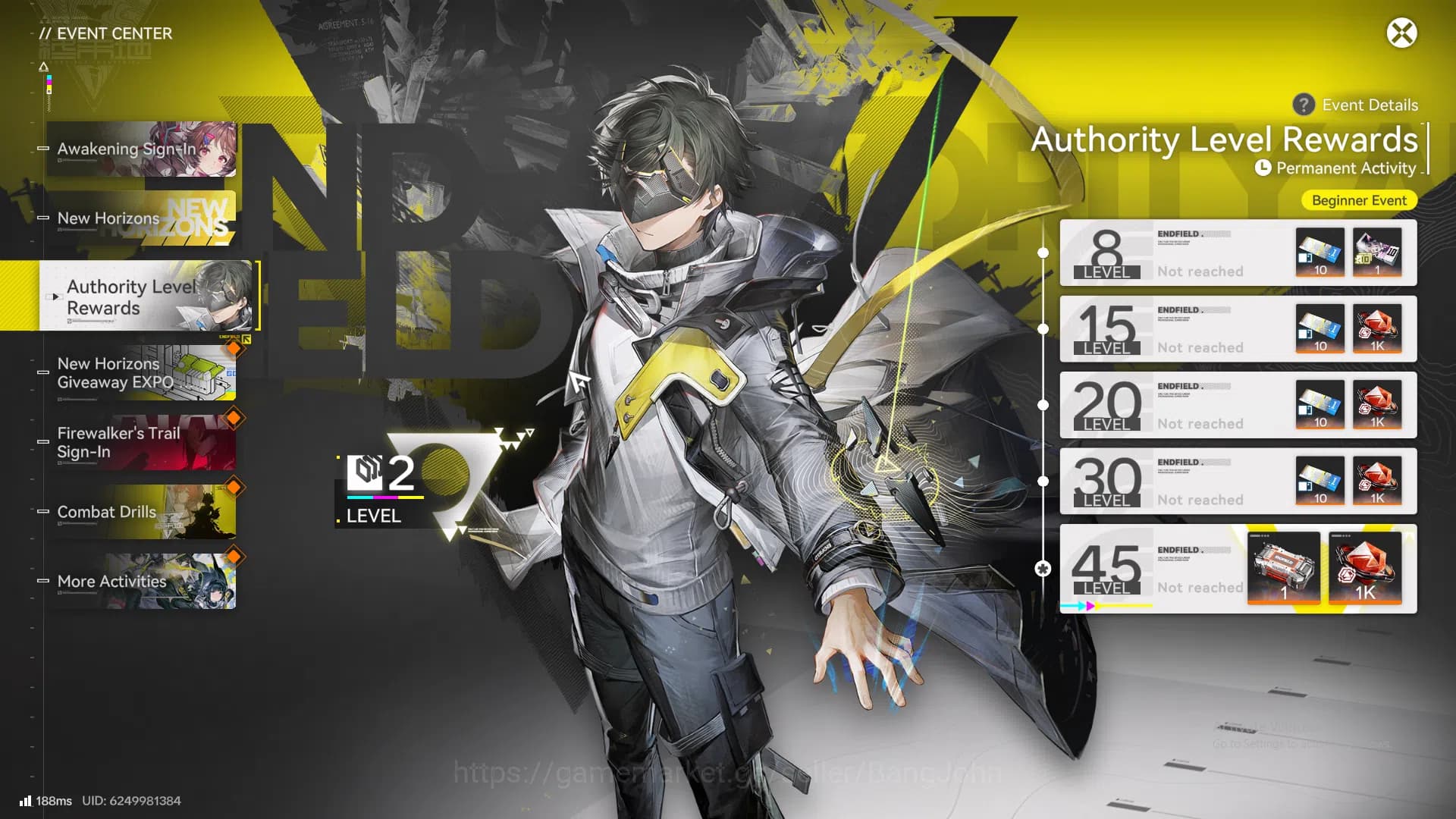 Arknights: Endfield Accounts Starter Fresh | NA/EU | New Horizons On | Day 2 Si image 6