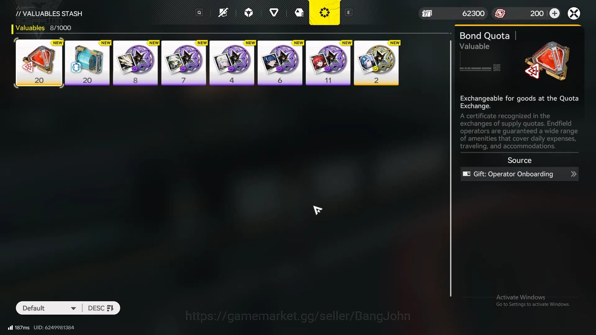 Arknights: Endfield Accounts Starter Fresh | NA/EU | New Horizons On | Day 2 Si image 9