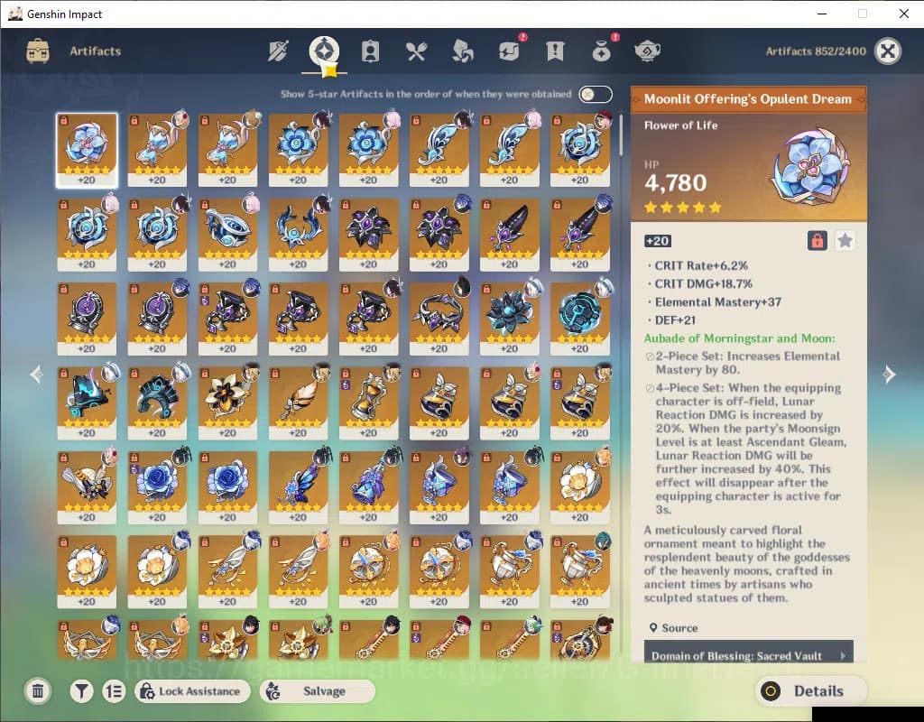 Genshin Impact Accounts ASIA|AR 58|12 Limited +4(*5Weapon)|Escoffier+Sign, image 11