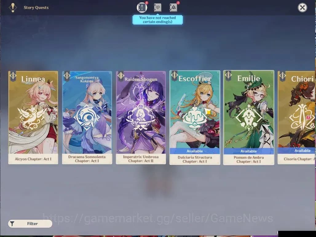 Genshin Impact Accounts Asia|AR 55|2 Limit +1(*5WEP)|Arlecchino,Ineffa|MC image 11