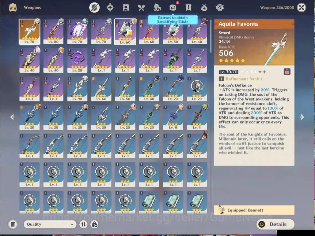 Genshin Impact Accounts Asia|AR 55|2 Limit +1(*5WEP)|Arlecchino,Ineffa|MC image 4