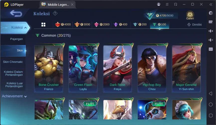 Mobile Legends: Bang Bang Accounts Global|Hero 53|Skin 26|Naruto Vale,Light Granger,S image 13