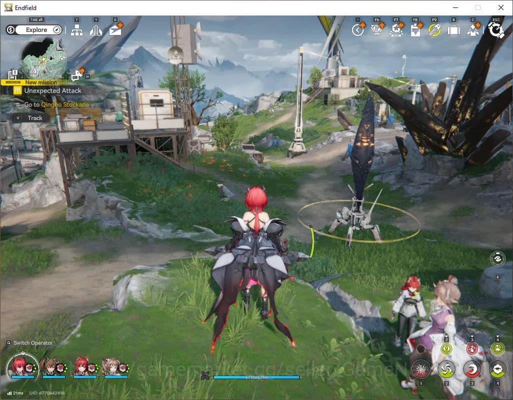 Arknights: Endfield Accounts ASIA|Lv 56|SSR 7(3Limit) [Laevatain,Gilberta,yvonn image 1