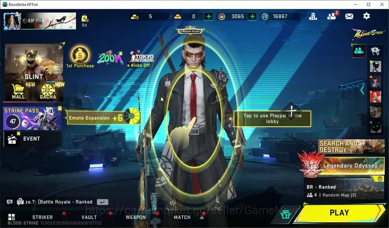 Blood Strike Accounts ASIA|Collab 7DS Karl98,QBZ95,BLEACH Byakuya+14 ULT image 1