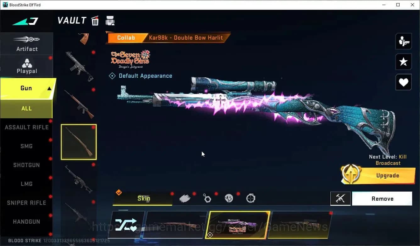 Blood Strike Accounts ASIA|Collab 7DS Karl98,QBZ95,BLEACH Byakuya+14 ULT image 11