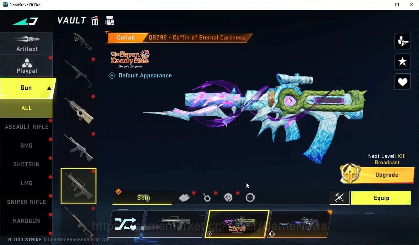 Blood Strike Accounts ASIA|Collab 7DS Karl98,QBZ95,BLEACH Byakuya+14 ULT image 12