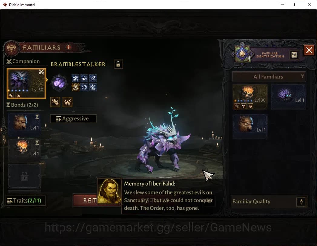 Diablo Immortal Accounts SEA-Vasily|CS ON|Lv60(630)|Barbarian|CR 36k|Reso 3 image 10