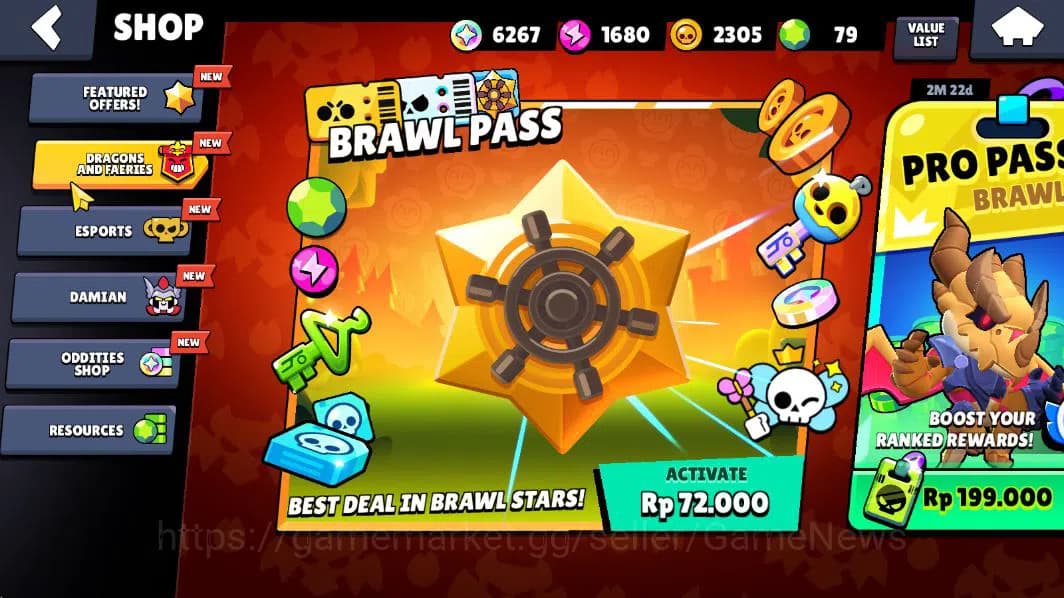 Brawl Stars Accounts 1066 Trophy |16 Brawlers 3 MAX Lvl (Shelly,Emz,Tru image 7