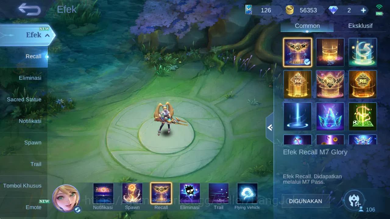 Mobile Legends: Bang Bang Accounts GLOBAL|Hero 106|skin 145, CC GS, balzing franco, v image 3