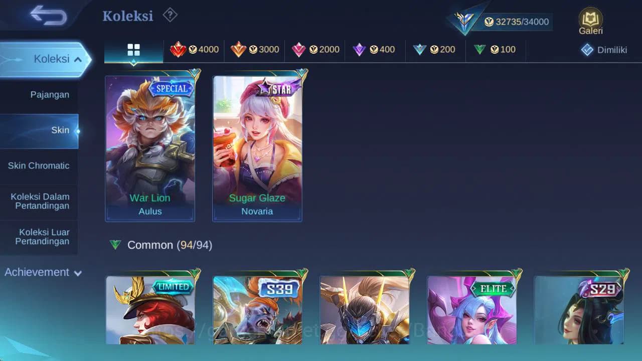 Mobile Legends: Bang Bang Accounts GLOBAL|Hero 106|skin 145, CC GS, balzing franco, v image 5